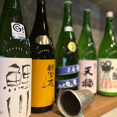 食が映える純米酒の数々