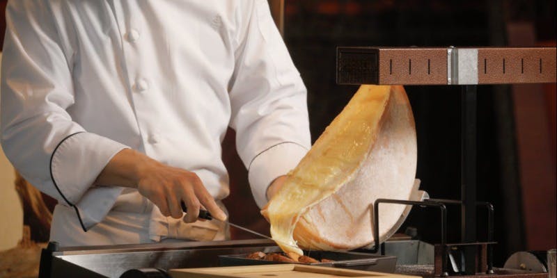 ラクレット・フィースト＋ホットワイン　付き