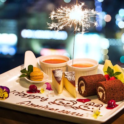 記念日にバースデーにお祝いのサプライズ