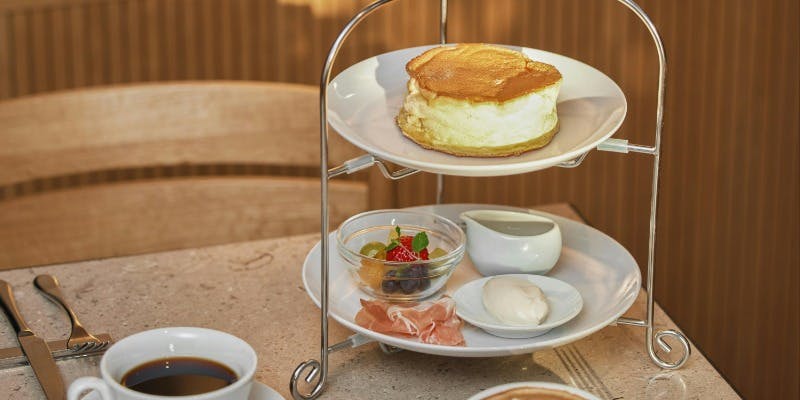 【BREAK FAST】 Gluten free pancake＋1 Drink