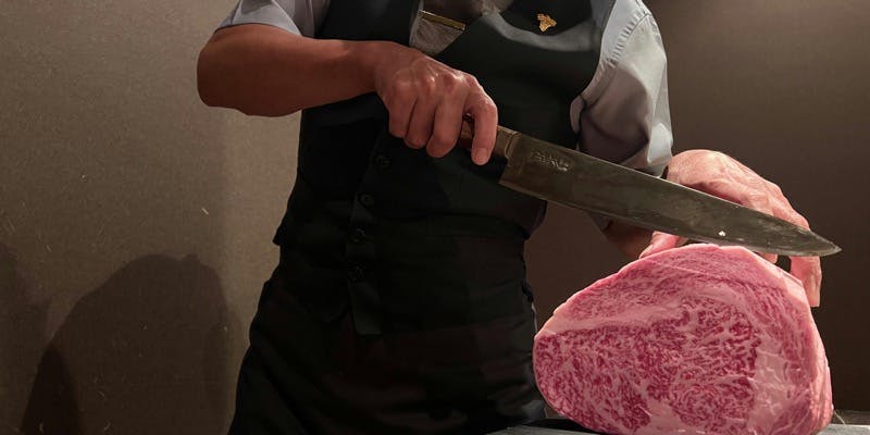 【9,680コース】極上神戸牛リブロースを堪能できる全9品