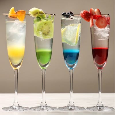 グルテンフリーの豊富なドリンクメニューを各種ご用意