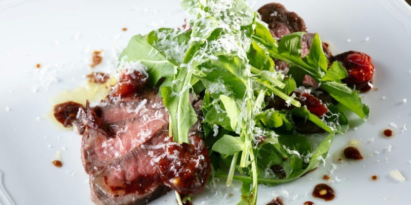 【Tagliata Lunch Set】黒毛和牛のタリアータなど3品