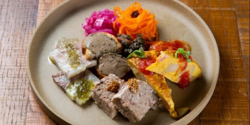 【平日限定新コース】前菜の盛り合わせ付きショートコース