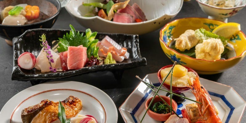 みなと会席【睦月】　旬食材を五感で楽しむ季節の会席料理