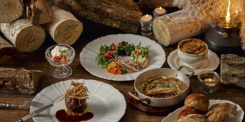 THE WINTER LUNCH TABLE/冬のランチコース（パン食べ放題）＋乾杯Champagne（早割特典（15日前予約））