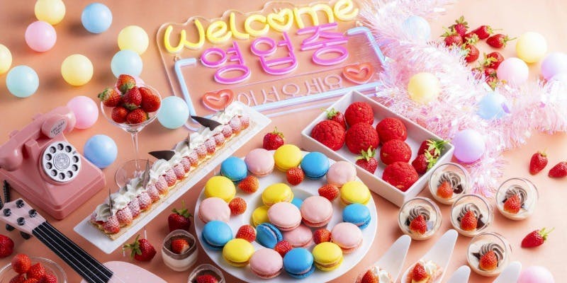 【平日】SENランチ＆ストロベリースイーツビュッフェ