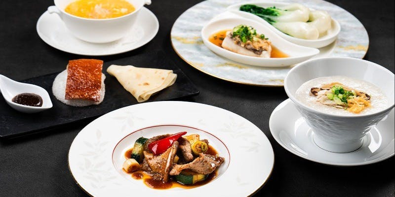 【11・12月】コース「豊潤（ほうじゅん）」北京ダックや・白身魚と冬菜入りの蒸し物など全7品