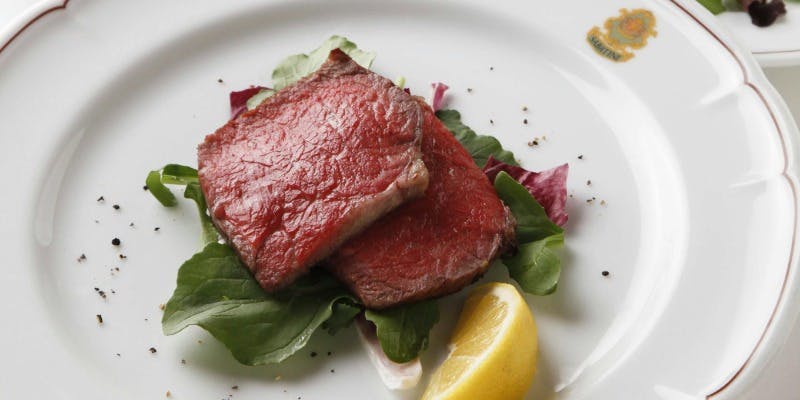 La Terrazza SABATINI Omotesando 国産牛サーロインのタリアータを