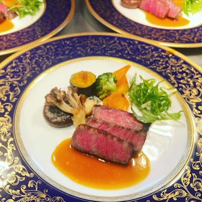 厳選された海と山の幸