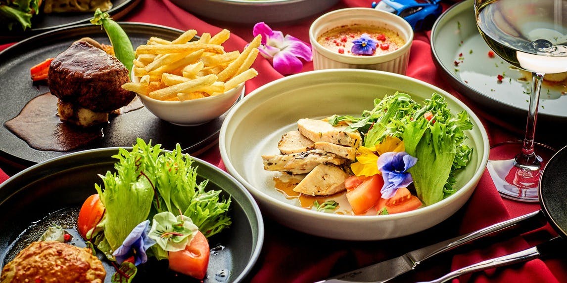 Restaurant 906 ブランチメニュー（11時30分開始） ランチ プラン