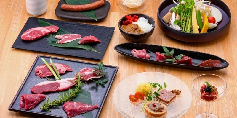 北海道羊と厳選輸入羊のおまかせフルコース