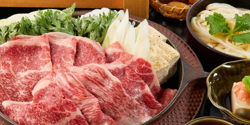 【ご宴会】夏野菜と牛肉の蒸し陶板コース＋2時間飲み放題付（全6品）