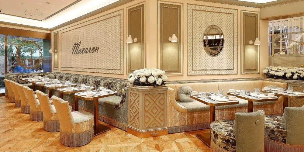 ラデュレ 日比谷店 マリー・アントワネットアフタヌーンティー