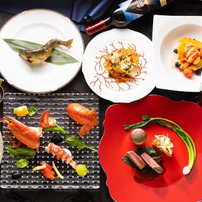 ディナーは季節によってメニューが変わります