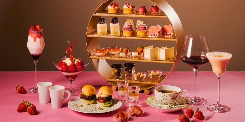 2/17～3/31【Night Afternoon Tea】VOYAGE La saison des fraises ＋ chocolat blanc