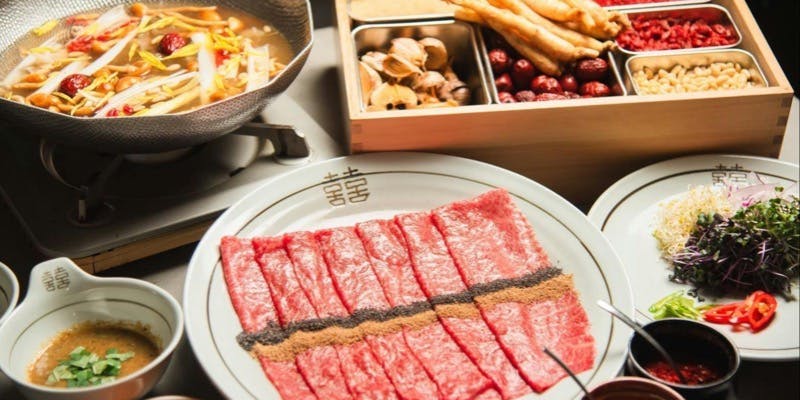 【ランチ】薬膳しゃぶしゃぶセット【2名様】