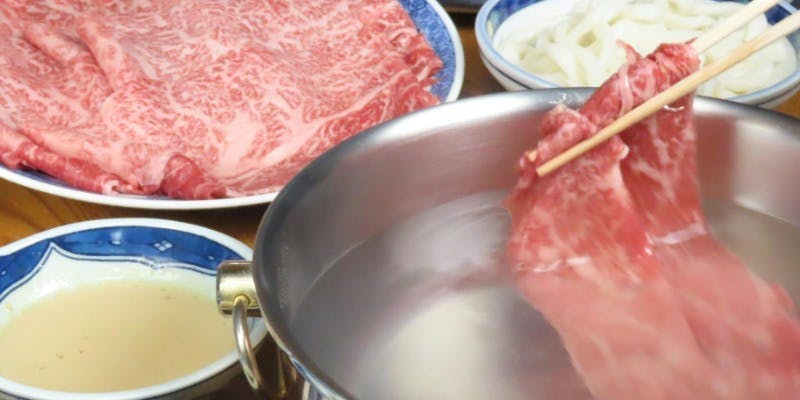 彩コース　しゃぶしゃぶ（特選ロース）