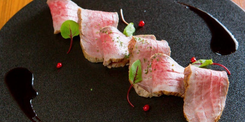 【スタンダードコース】季節魚のカルパッチョ・和牛ローストビーフなど 全6品