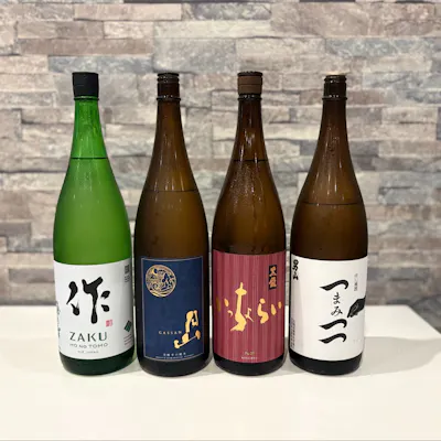 来るたびに新しい一杯と出会える、季節の日本酒