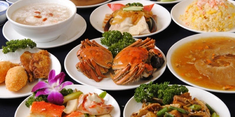 【日中友好蟹づくしコース】上海蟹をバラエティ豊かに味わえる特別コース