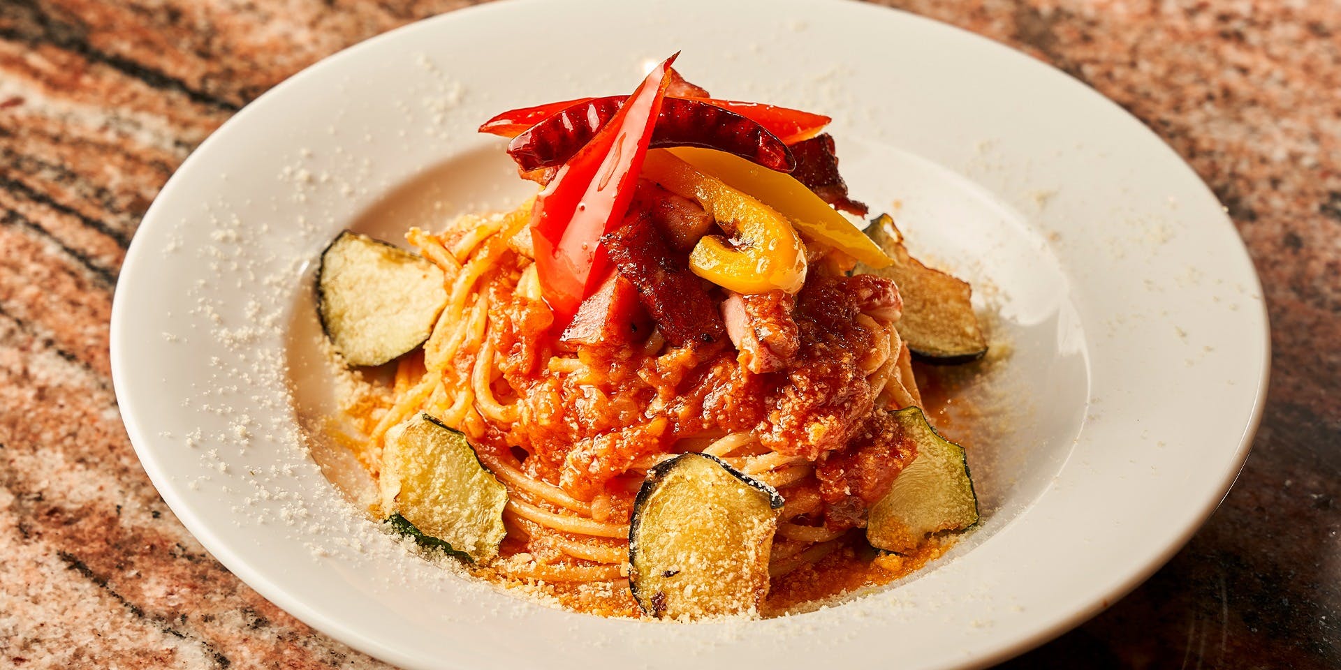 アルベルゴ カフェ・ミケランジェロ 【 ピンサ・ロマーナセット