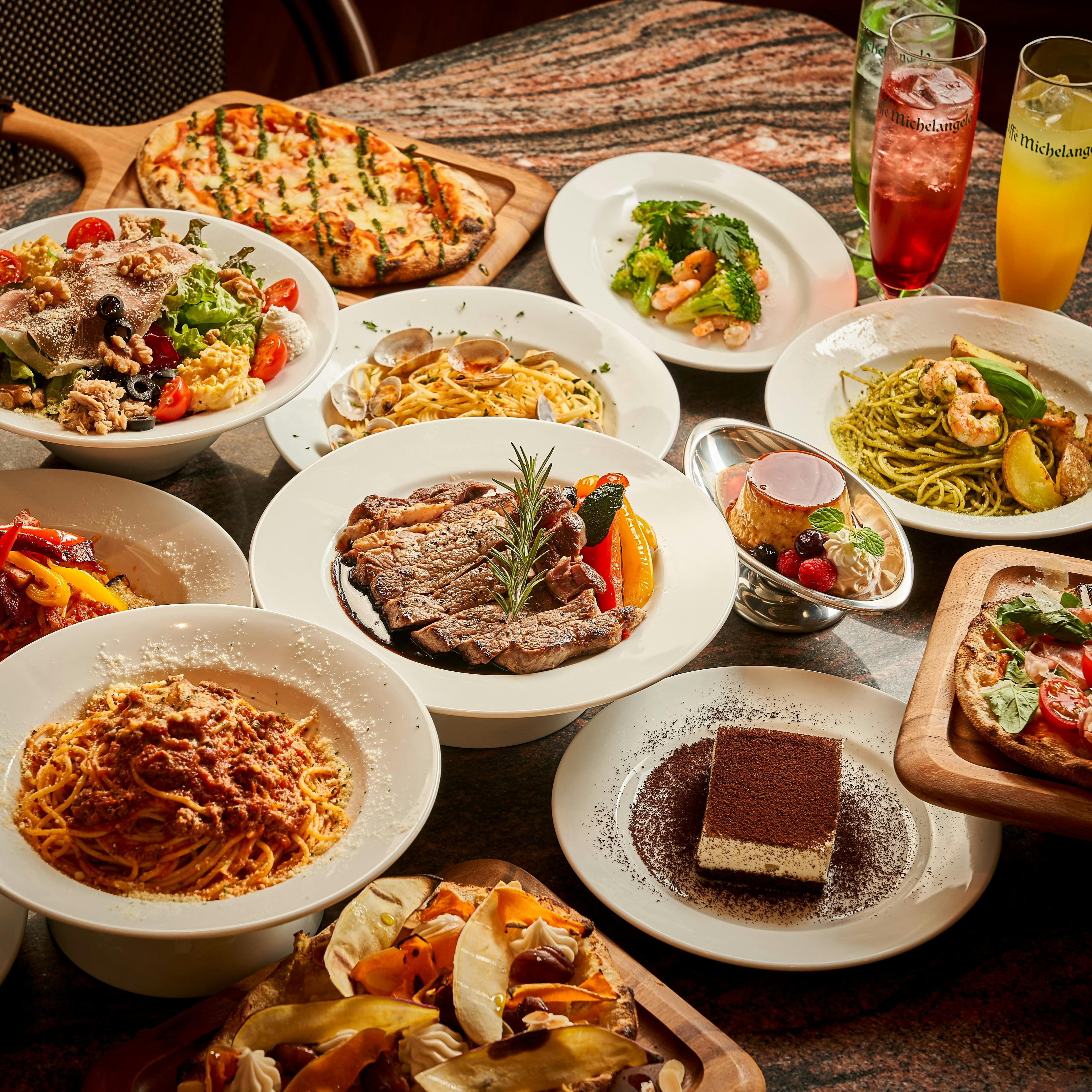 アルベルゴ カフェ・ミケランジェロ 【ドルチェセット】お好きな