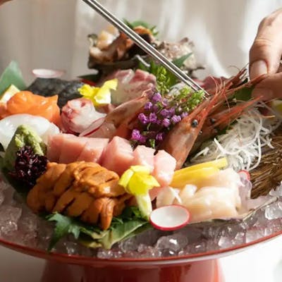 全国から仕入れる厳選した食材の数々