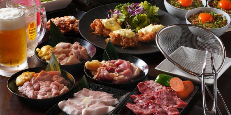元祖 ざる焼 小林養鶏 本店わさび（七輪焼肉わさび）