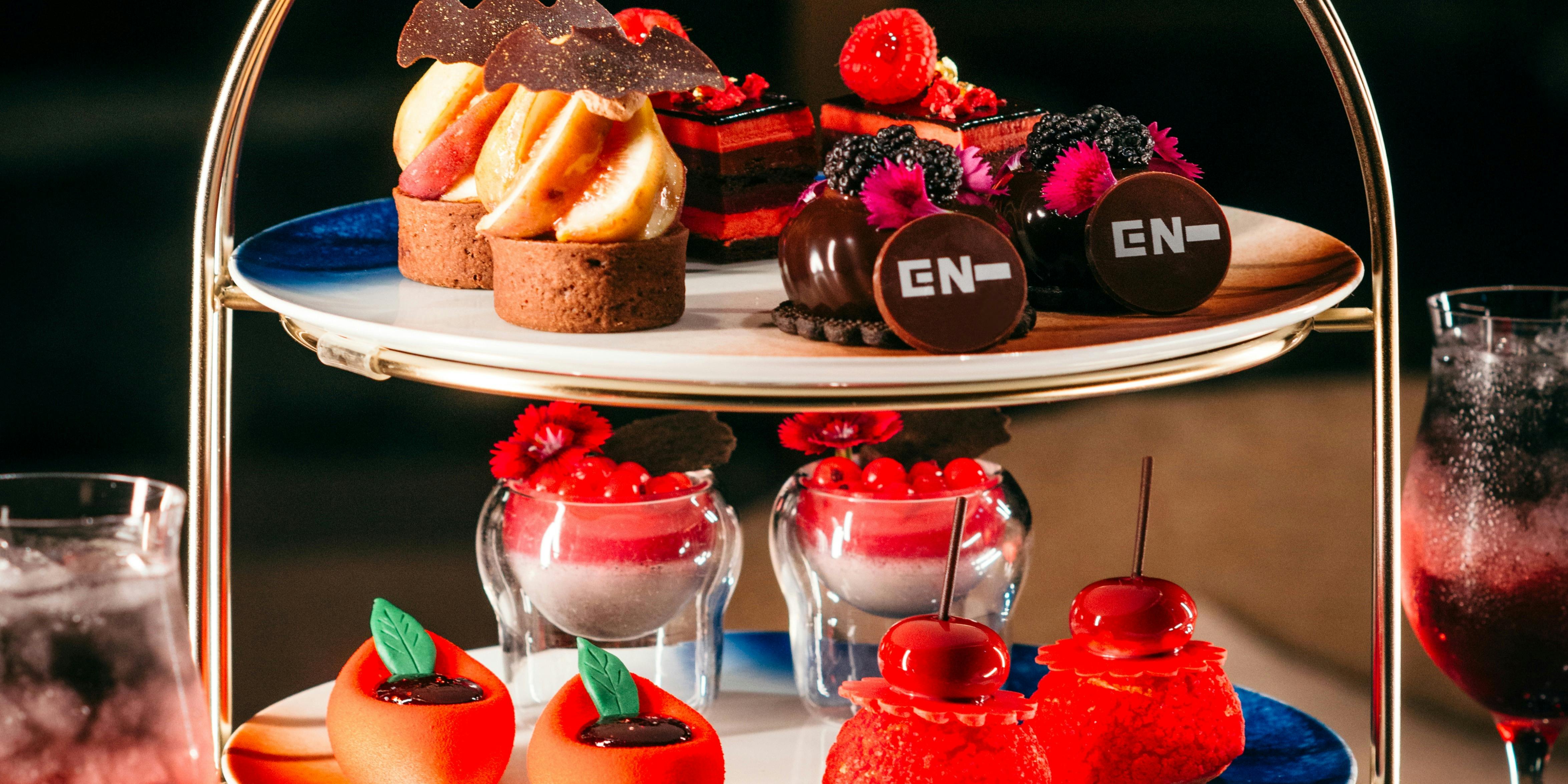 Cafe DIVA／ザ・リッツ・カールトン福岡 ENHYPEN アフタヌーンティー