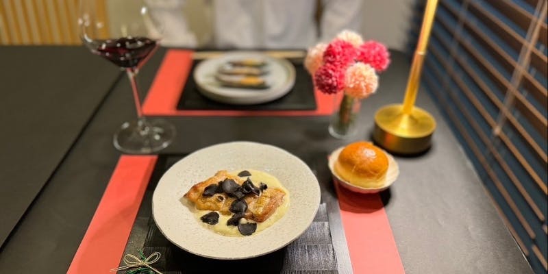 【やほよろづ】アニバーサリーコース＋乾杯スパークリングワイン付き