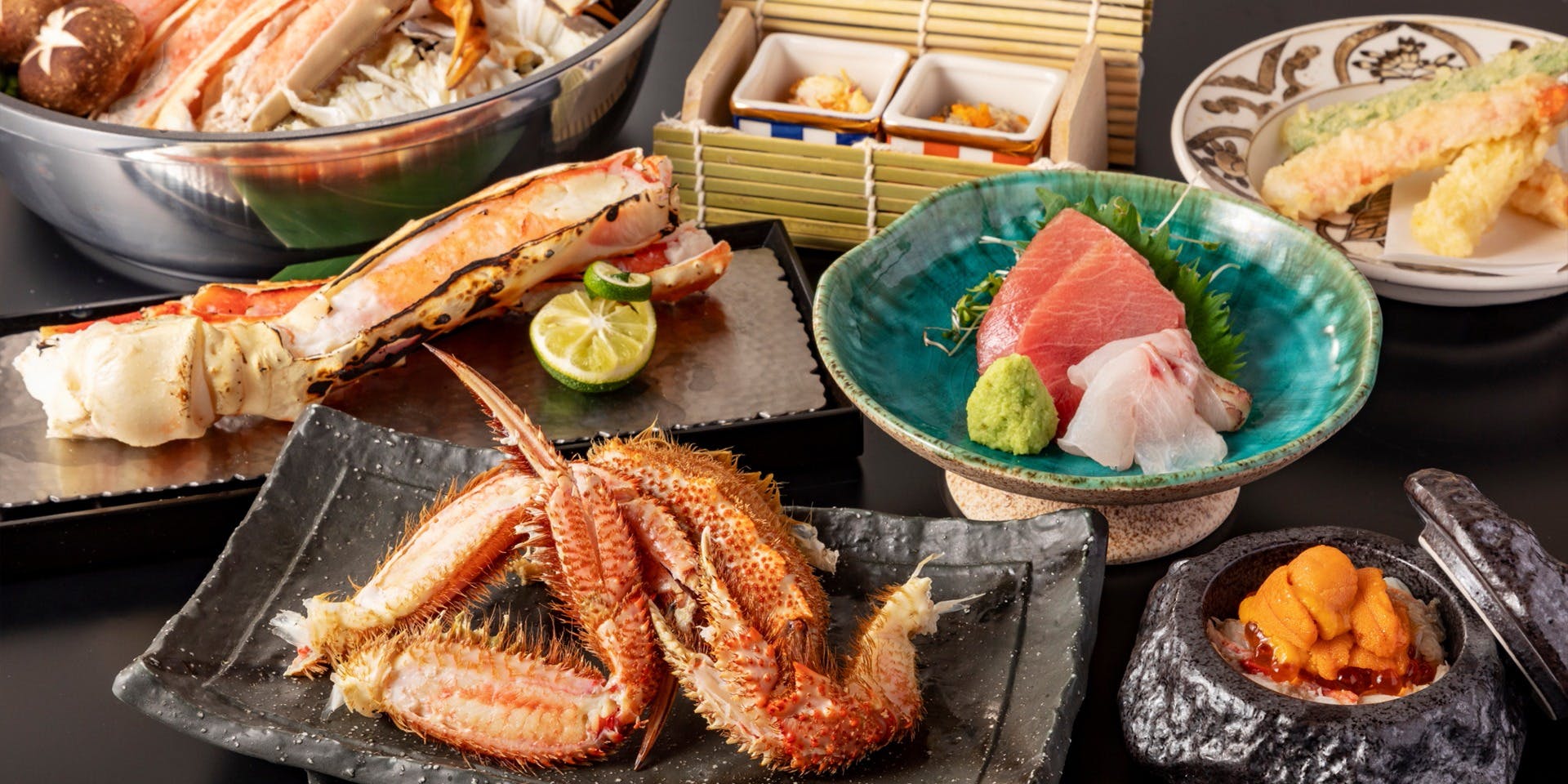 銀座 個室 蟹料理 わだつみ