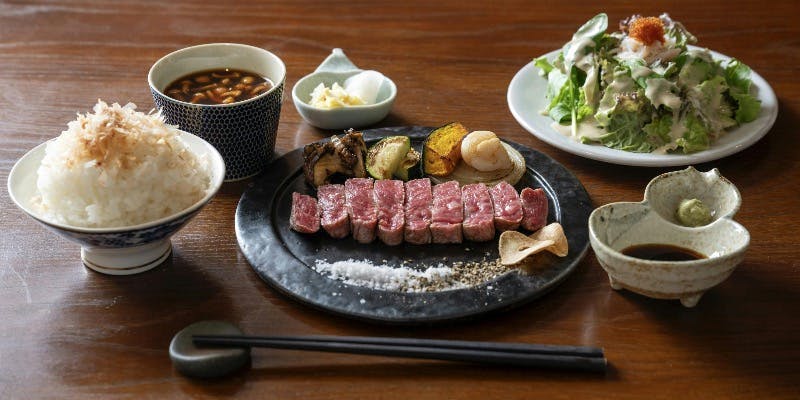 神戸牛上赤身ステーキ180gセット /Kobe beef special lean steak 180g