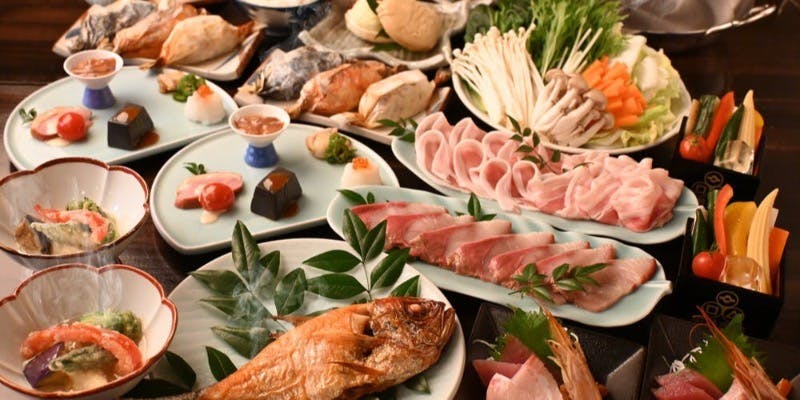 会席「禄」ROKUコース＋乾杯ドリンク付