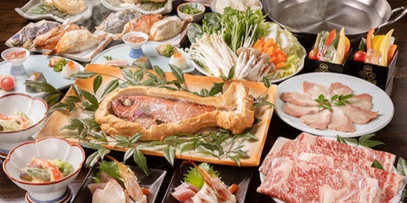 会席「壽」JYUコース＋乾杯ドリンク付