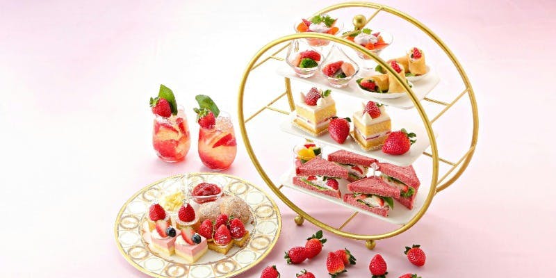【期間限定】苺のアフタヌーンティー