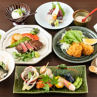 旬の味覚を取り入れた料理で、季節感じる美食のひととき