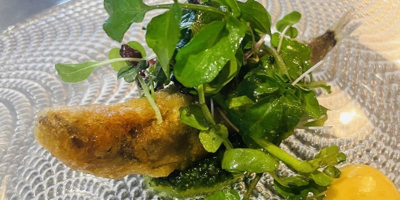 季節の食材アンティパスト4皿コース