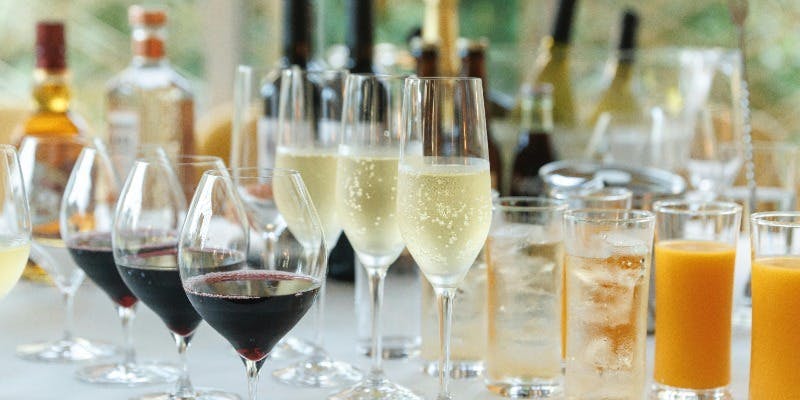 【忘新年会プランSelection】季節を味わうフレンチディナーコース＋乾杯スパークリングとフリーフロー