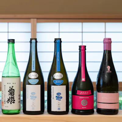 豊富な日本酒のラインナップ