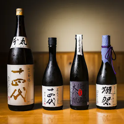 希少な日本酒やワインを堪能