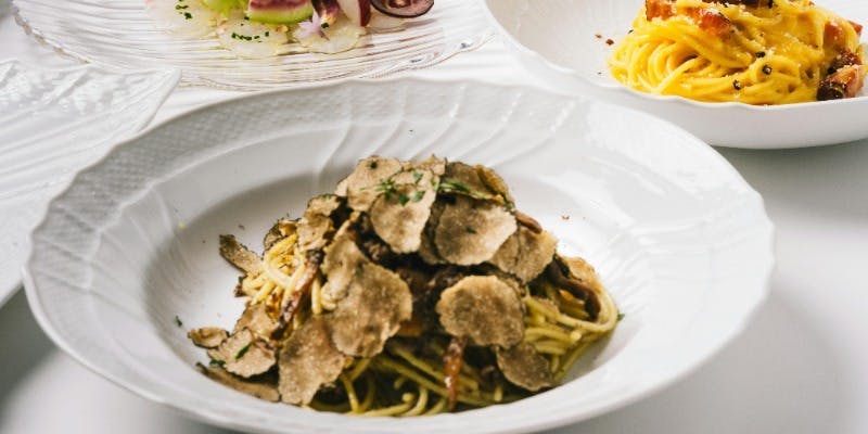 【PRANZO A】前菜やパスタなど。長崎の旬食材を使った逸品を堪能するお手軽コース