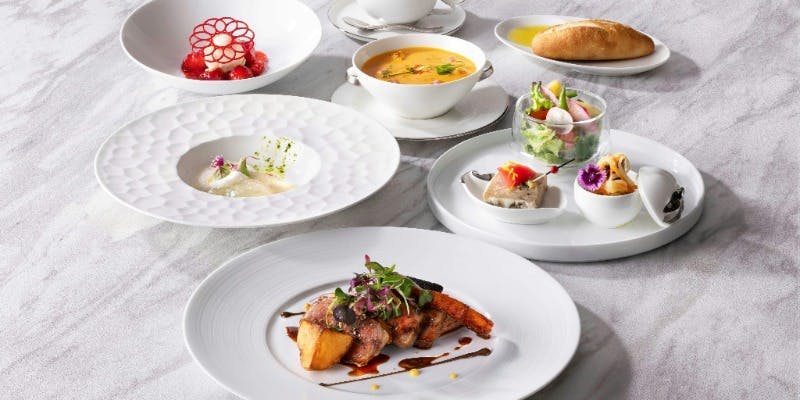 【Menu VERDE】長崎鮮魚のメインなどが選べる全5品