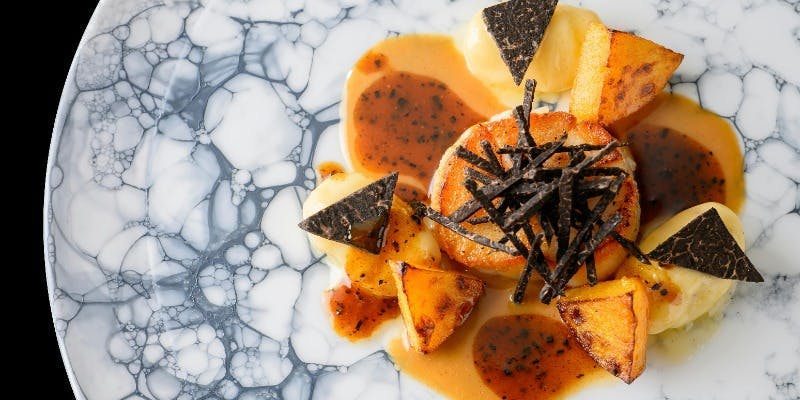 一休 Lunch7品コース＋Glass Sparkring1杯付