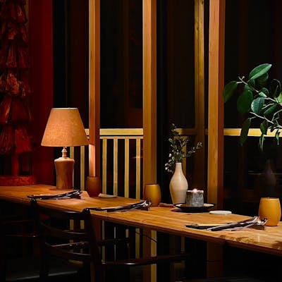 大人の雰囲気が漂う落ち着いた空間