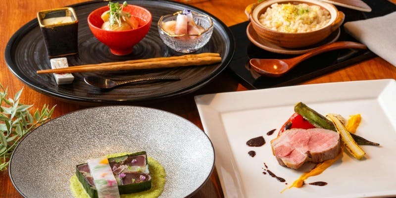 【プティ和風フレンチコース】リーズナブルに季節の移ろいを感じる逸品を味わう期間限定コース
