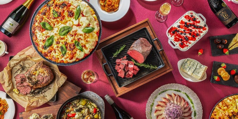 Winter Buffet  北海道産サロマ牛ローストビーフ＆12種ジェラートなどご褒美ビュッフェ