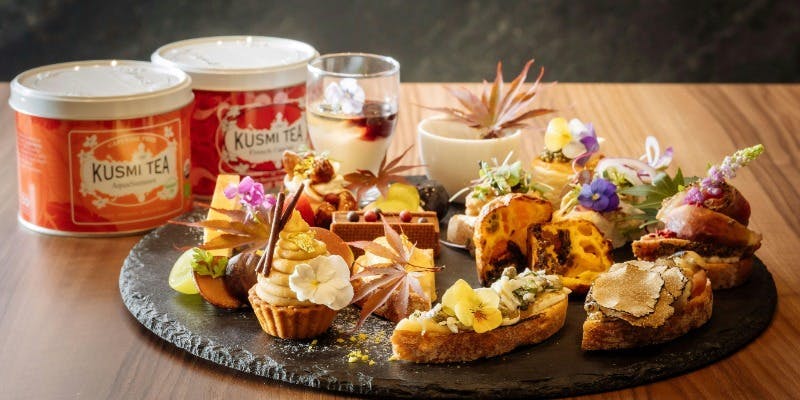 AFTERNOON TEA【タルティーヌ ＆ ミニャルディーズ】9種類のチーズを愉しめるアフタヌーンティー（F）