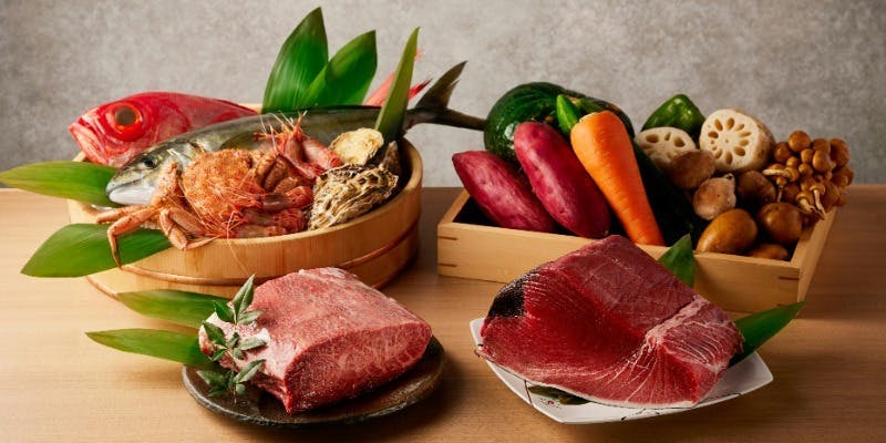 【お料理のみ6,000円コース】仲間との飲み会に最適！季節の食材を活かしたおまかせコース