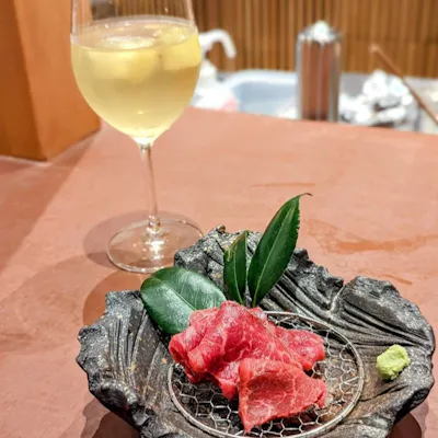 店主こだわりの近江食材を堪能